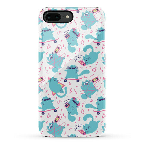 90's Cats Pattern Phone Case