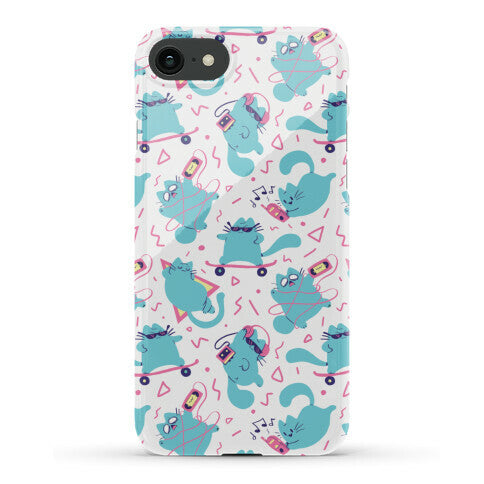 90's Cats Pattern Phone Case