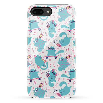 90's Cats Pattern Phone Case