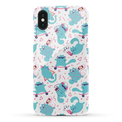 90's Cats Pattern Phone Case