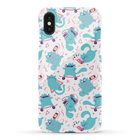 90's Cats Pattern Phone Case