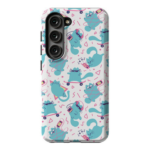 90's Cats Pattern Phone Case