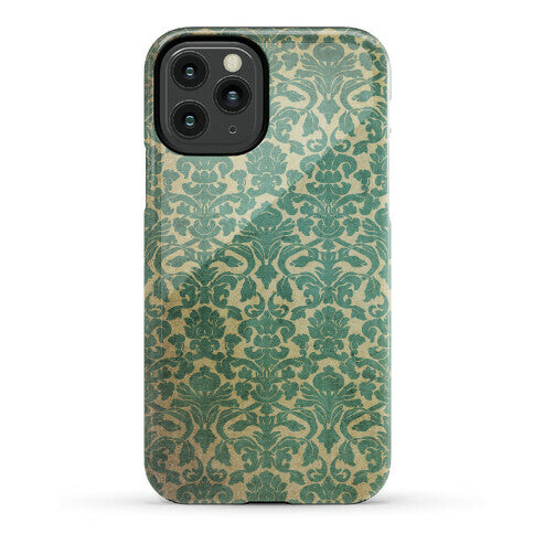 Vintage Damask Wallpaper Pattern Phone Case