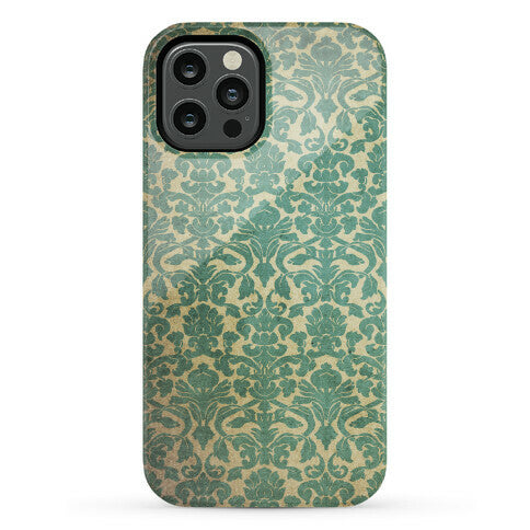 Vintage Damask Wallpaper Pattern Phone Case