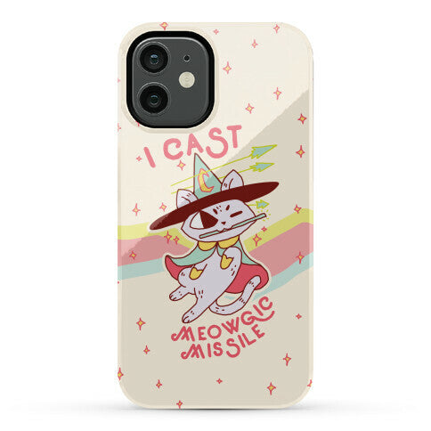 I Cast Meowgic Missile  Phone Case