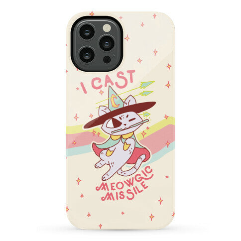 I Cast Meowgic Missile  Phone Case