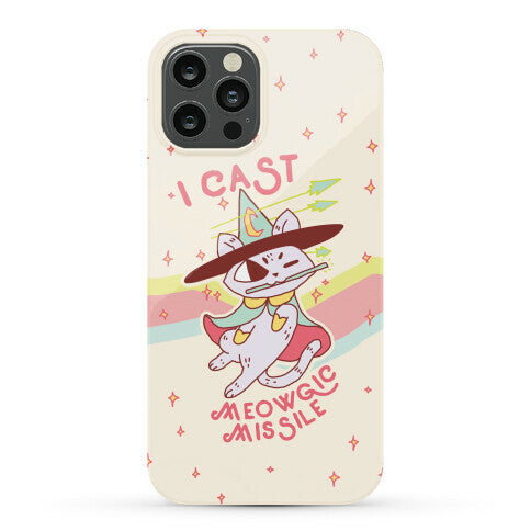 I Cast Meowgic Missile  Phone Case