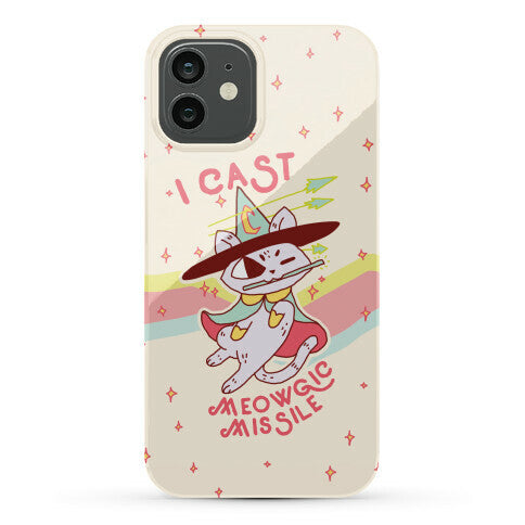 I Cast Meowgic Missile  Phone Case