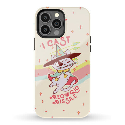 I Cast Meowgic Missile  Phone Case