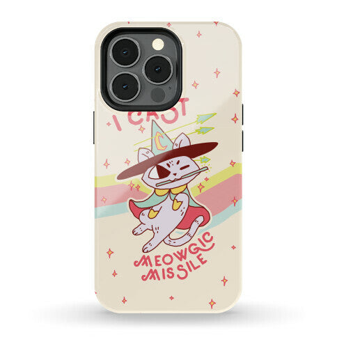 I Cast Meowgic Missile  Phone Case