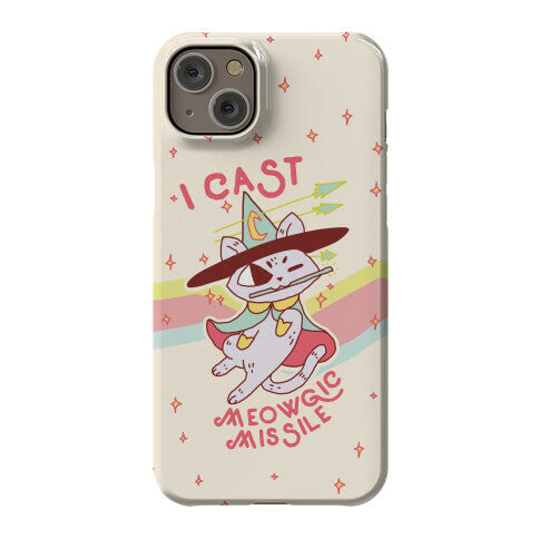 I Cast Meowgic Missile  Phone Case