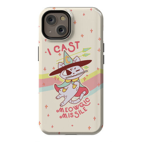 I Cast Meowgic Missile  Phone Case