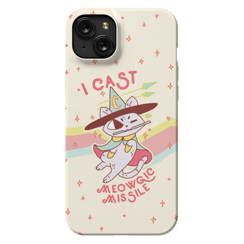 I Cast Meowgic Missile  Phone Case