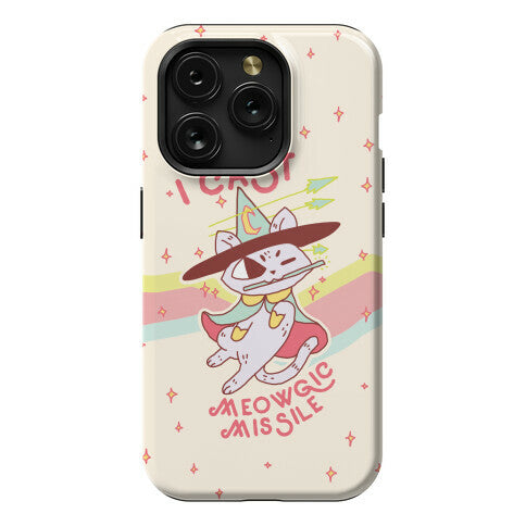 I Cast Meowgic Missile  Phone Case