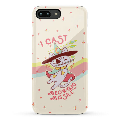 I Cast Meowgic Missile  Phone Case