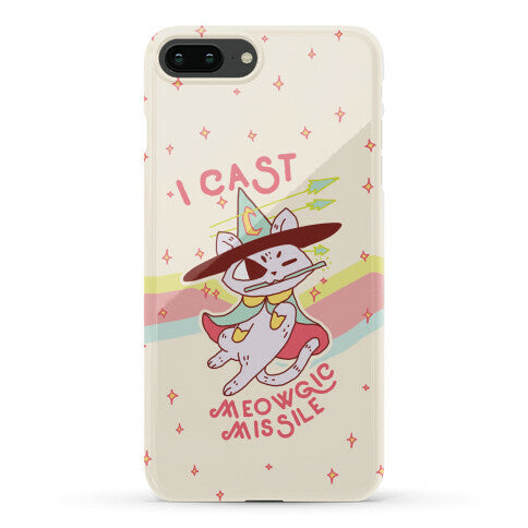 I Cast Meowgic Missile  Phone Case