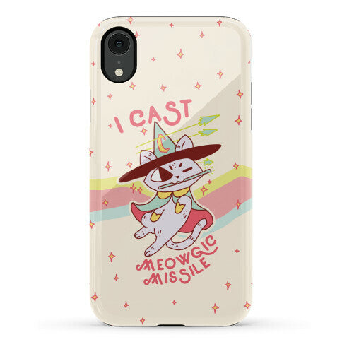 I Cast Meowgic Missile  Phone Case
