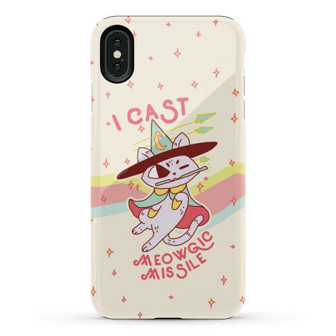I Cast Meowgic Missile  Phone Case