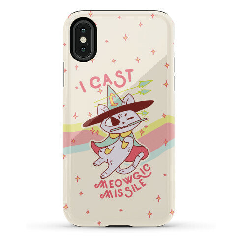I Cast Meowgic Missile  Phone Case