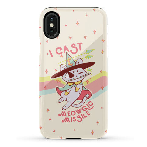 I Cast Meowgic Missile  Phone Case