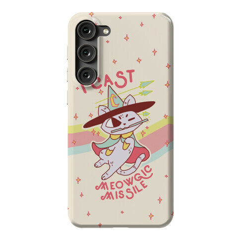 I Cast Meowgic Missile  Phone Case