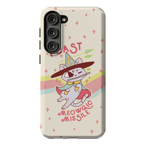 I Cast Meowgic Missile  Phone Case