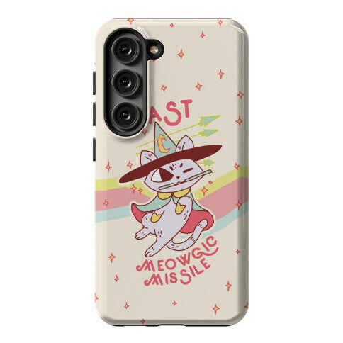 I Cast Meowgic Missile  Phone Case