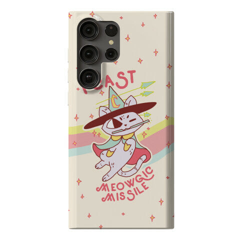 I Cast Meowgic Missile  Phone Case