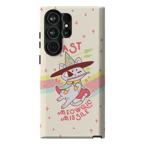 I Cast Meowgic Missile  Phone Case