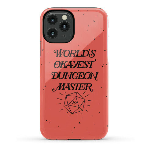 World's Okayest Dungeon Master Phone Case