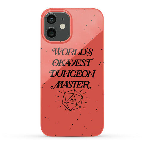 World's Okayest Dungeon Master Phone Case