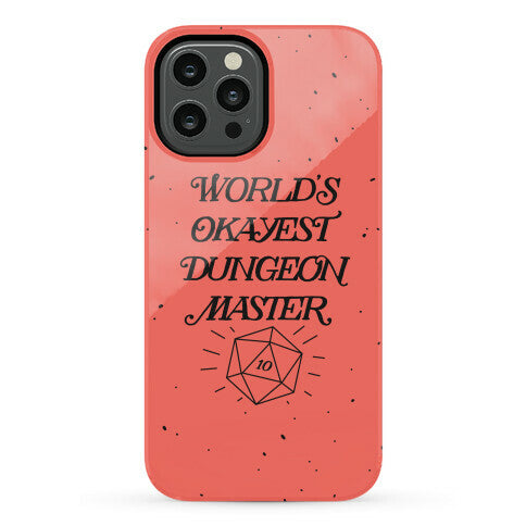 World's Okayest Dungeon Master Phone Case