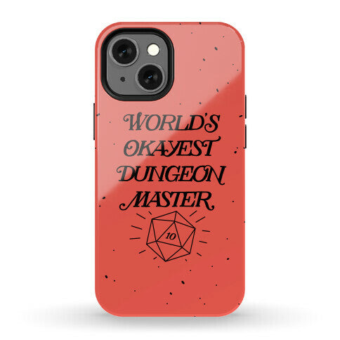 World's Okayest Dungeon Master Phone Case