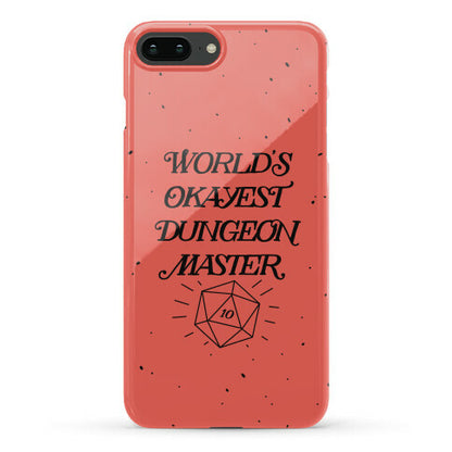 World's Okayest Dungeon Master Phone Case