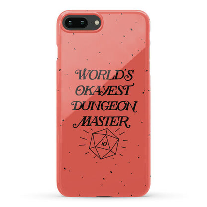 World's Okayest Dungeon Master Phone Case
