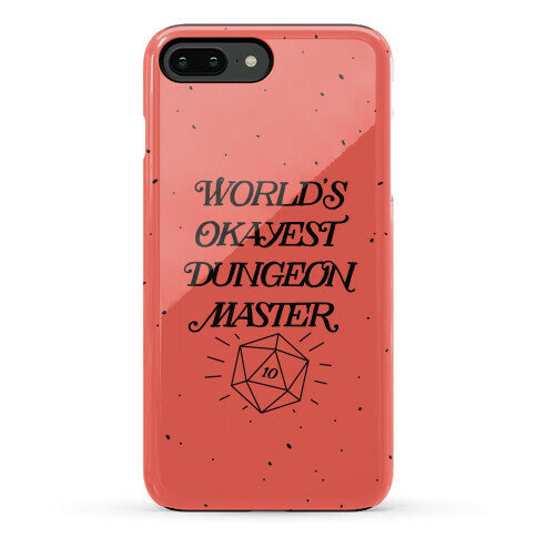 World's Okayest Dungeon Master Phone Case