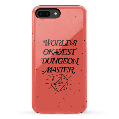 World's Okayest Dungeon Master Phone Case