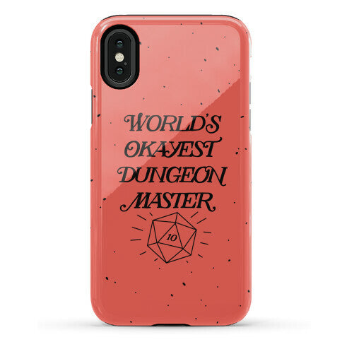 World's Okayest Dungeon Master Phone Case