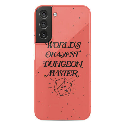 World's Okayest Dungeon Master Phone Case