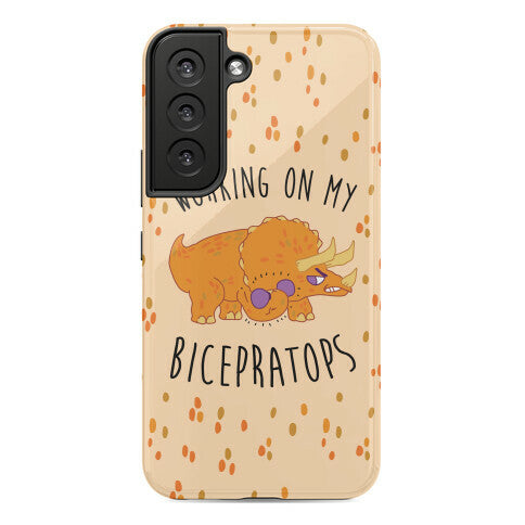 Working on My Bicepratops Phone Case