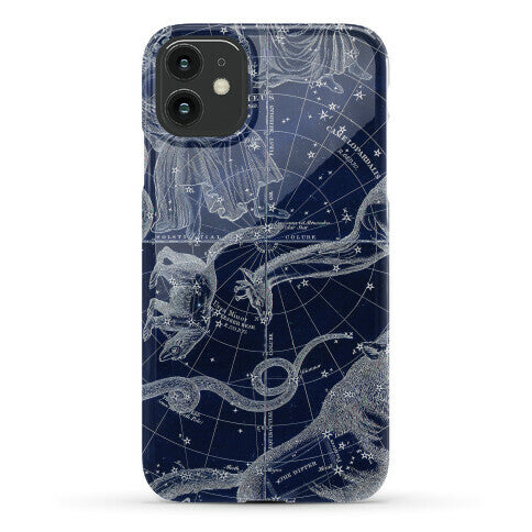 Blue and White Constellations Phone Case