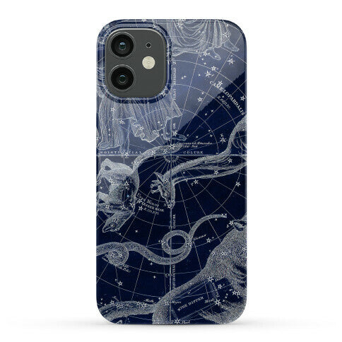 Blue and White Constellations Phone Case