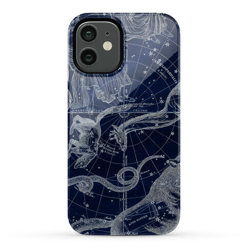 Blue and White Constellations Phone Case
