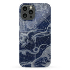 Blue and White Constellations Phone Case
