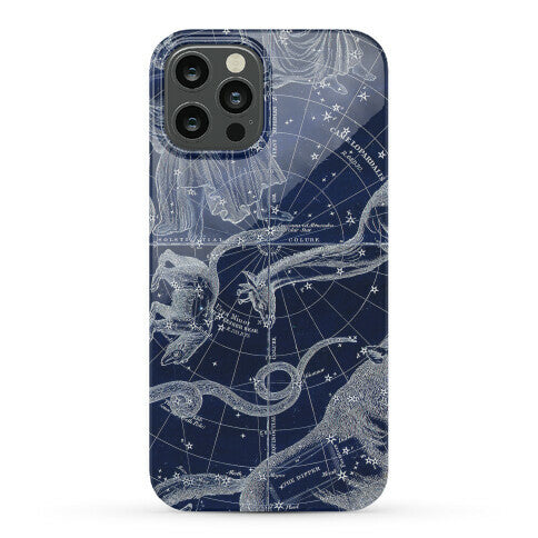 Blue and White Constellations Phone Case