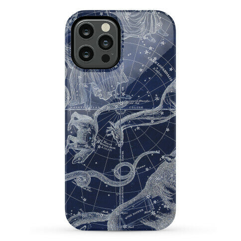 Blue and White Constellations Phone Case