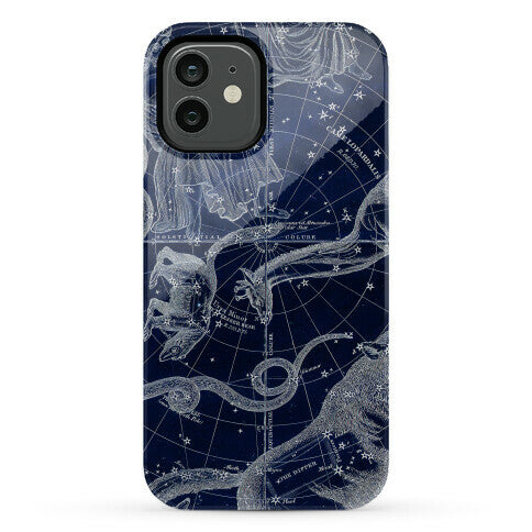 Blue and White Constellations Phone Case