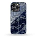 Blue and White Constellations Phone Case