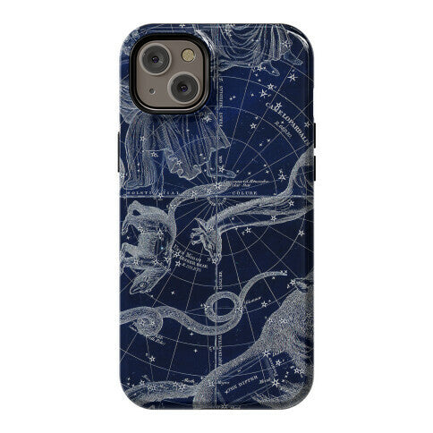 Blue and White Constellations Phone Case