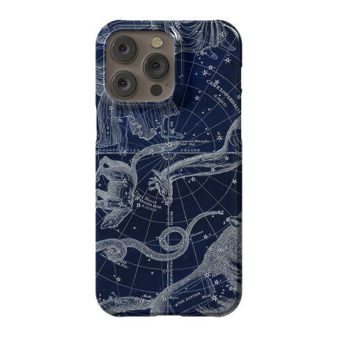 Blue and White Constellations Phone Case